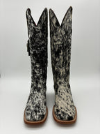 Rockem Cowhide Cowgirl Boot Size 8 II – front pair view