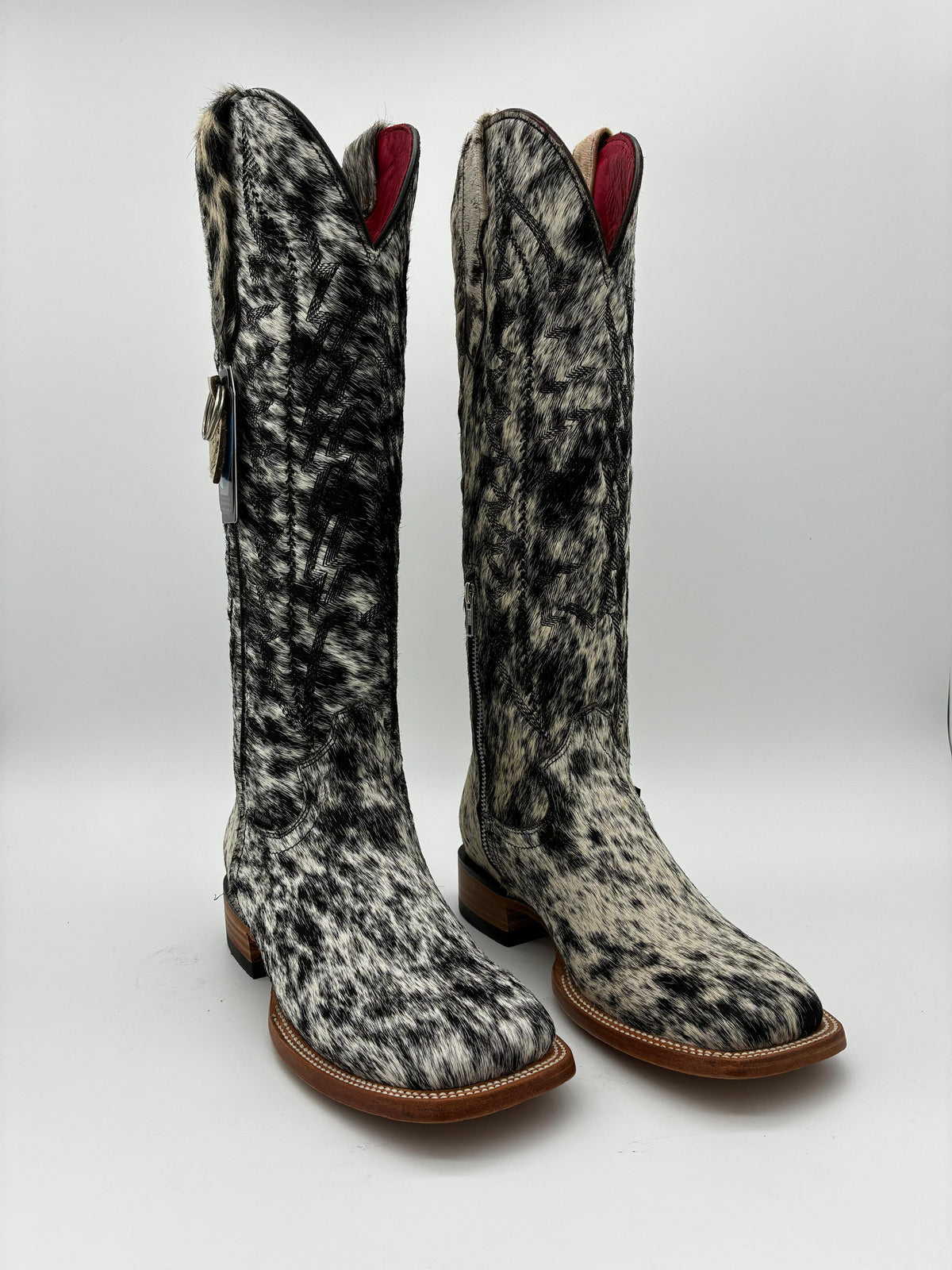 Rockem Cowhide Cowgirl Boot Size 8 II – side profile view