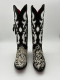 Rockem Cowhide Cowgirl Boot Size 8 – front facing view