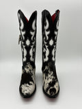 Rockem Cowhide Cowgirl Boot Size 9 – front pair view