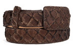 Tommy Exotic Pirarucu Cowboy Belt