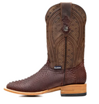 Walter Python Exotic Square Toe Cowboy Boot