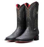 The Walter Python Red Bottom Cowboy Boot